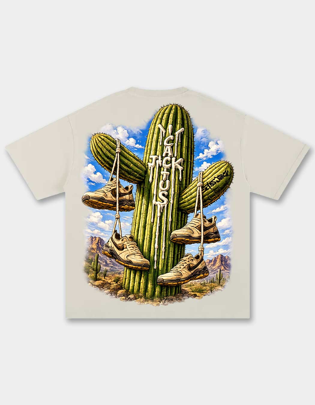 "CACTUS x JAXX" TEE