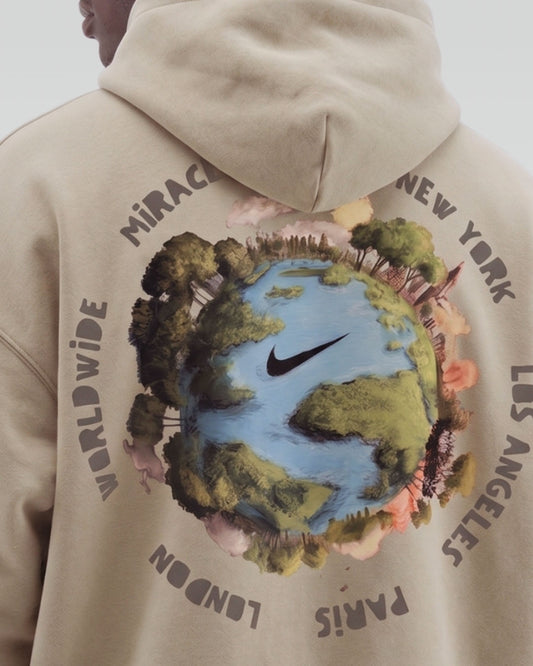 Sweat à capuche "WORLDWIDE"