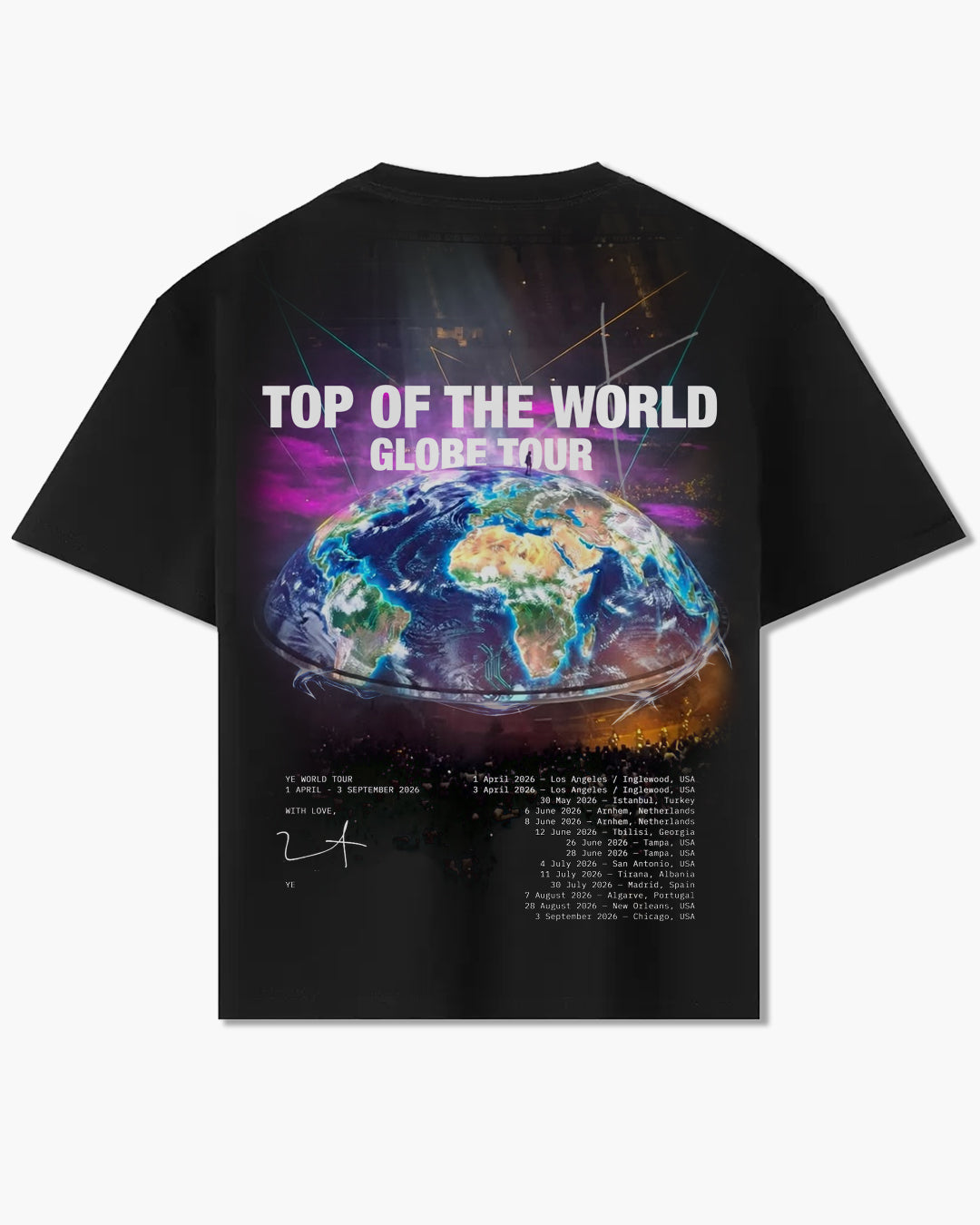 YE "GLOBE TOUR" Tee